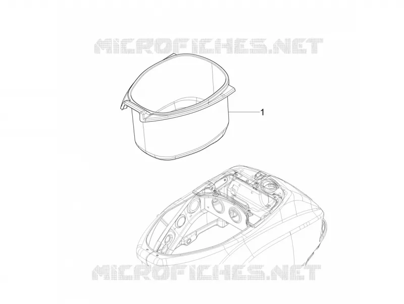 Helmet huosing - Undersaddle