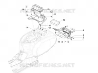 Rear cover - Splash guard