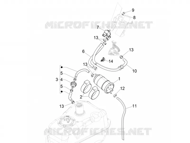 Anti-percolation system