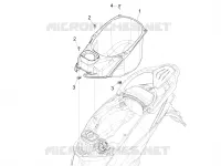 Helmet huosing - Undersaddle