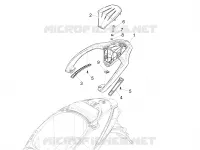 Rear luggage rack