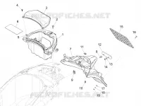 Rear cover - Splash guard