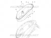 Helmet huosing - Undersaddle