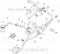 Anti-percolation system