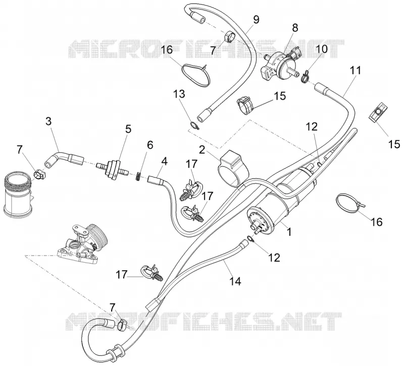 Anti-percolation system