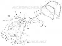 Front glove-box - Knee-guard panel