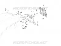 Rear cover - Splash guard