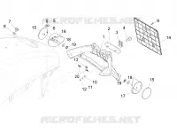 Rear cover - Splash guard