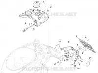 Rear cover - Splash guard