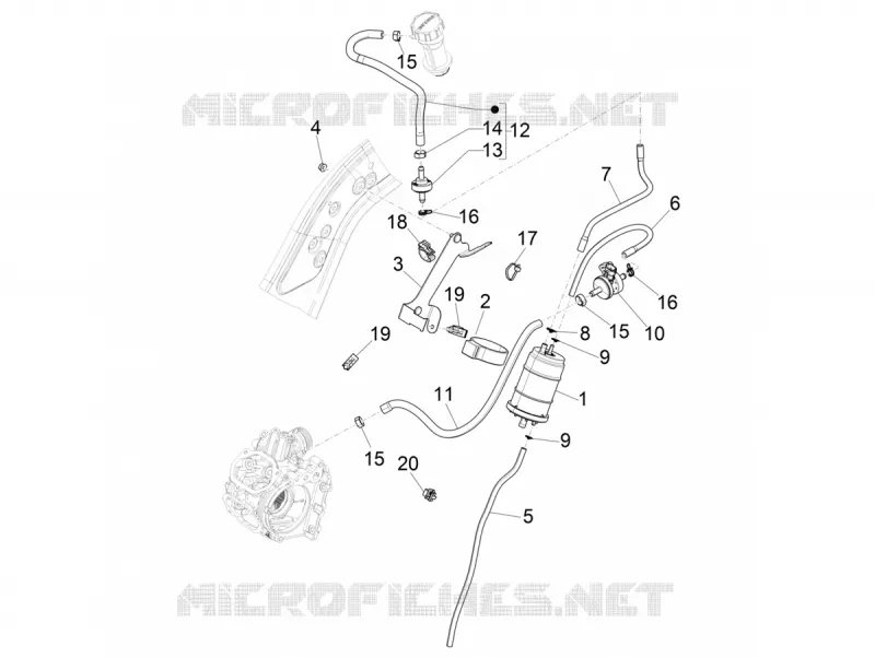 Anti-percolation system