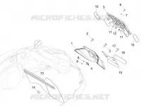 Rear cover - Splash guard