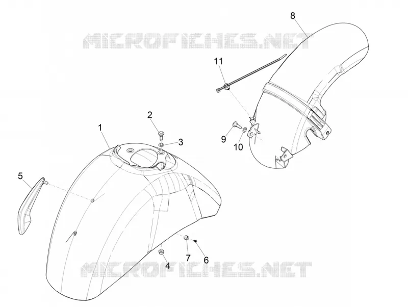 Wheel huosing - Mudguard