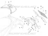 Rear cover - Splash guard