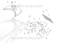 Rear cover - Splash guard