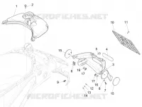 Rear cover - Splash guard
