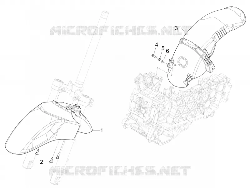 Wheel huosing - Mudguard