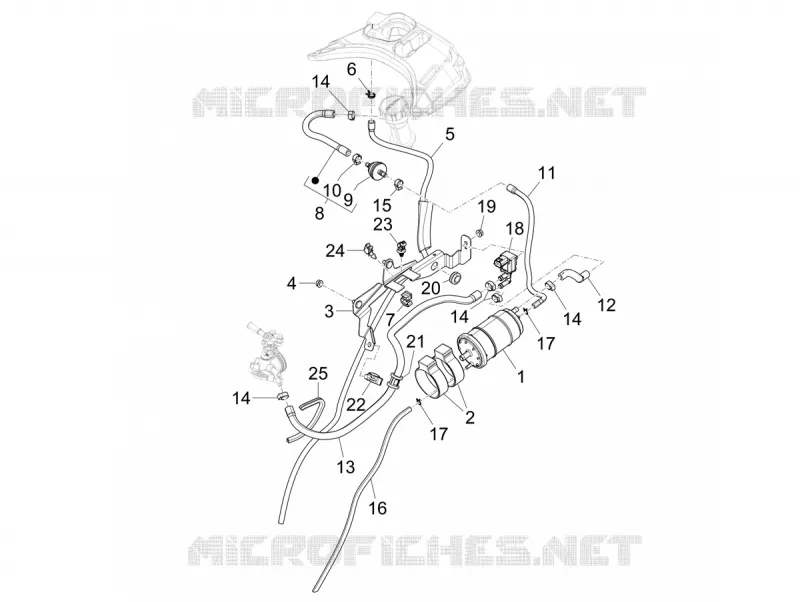 Anti-percolation system