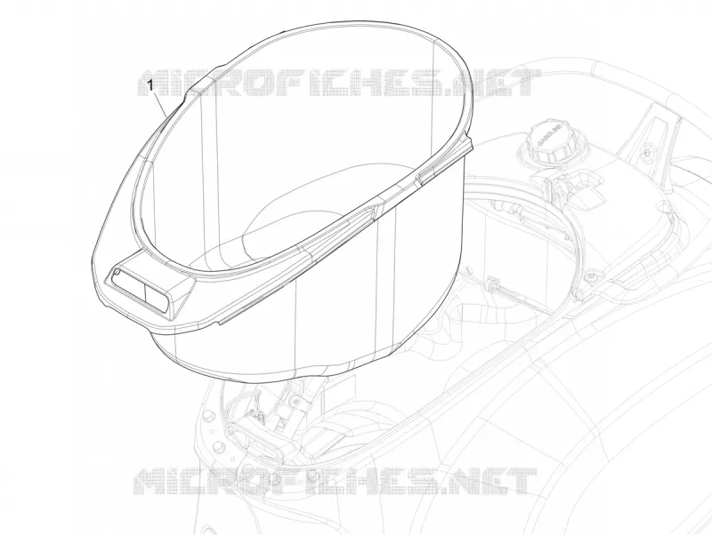 Helmet huosing - Undersaddle