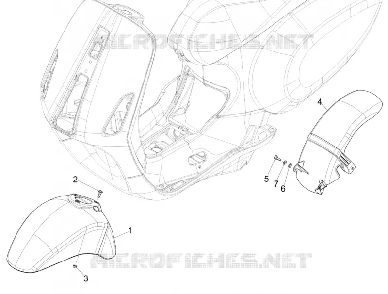 Wheel huosing - Mudguard