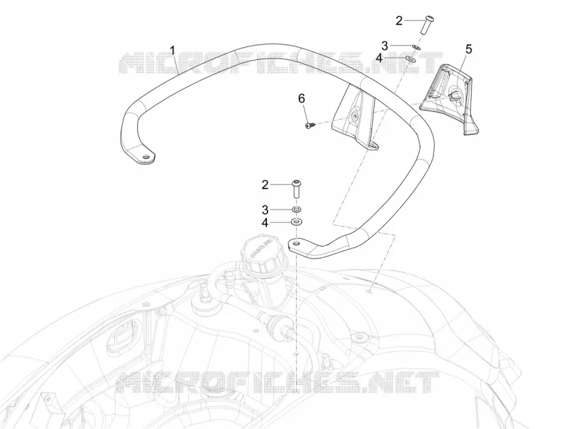 Rear luggage rack