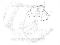 Front glove-box - Knee-guard panel