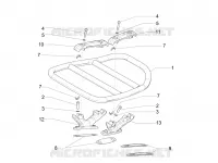Rear luggage rack