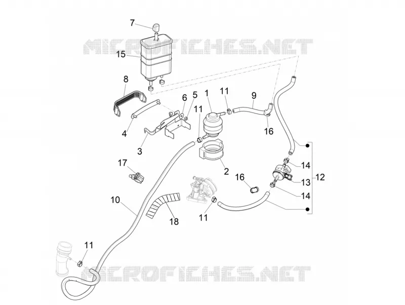 Anti-percolation system