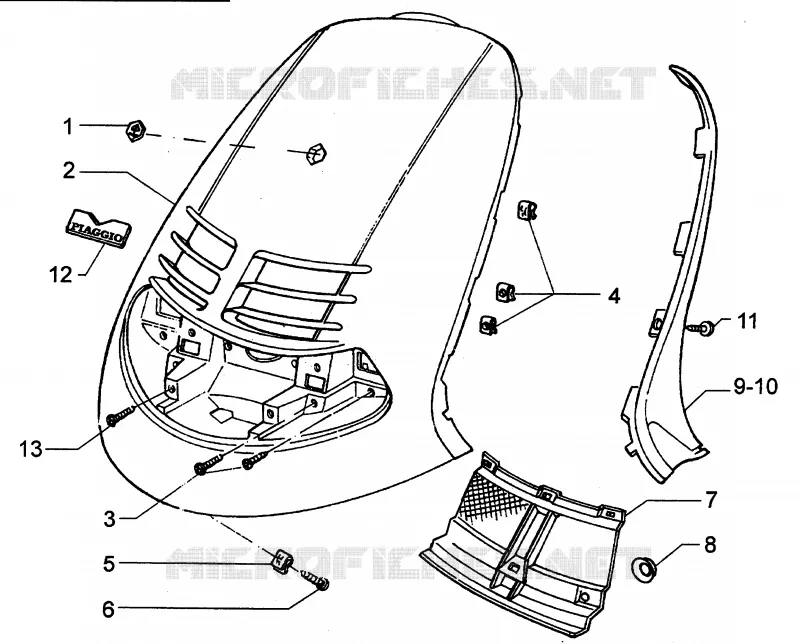 Front shield