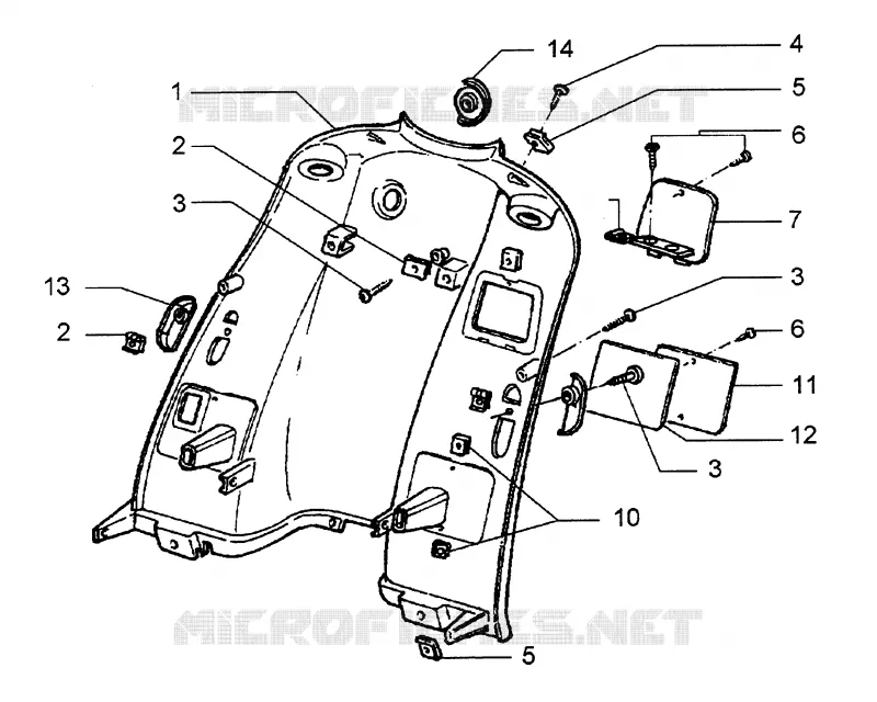 Internal shield