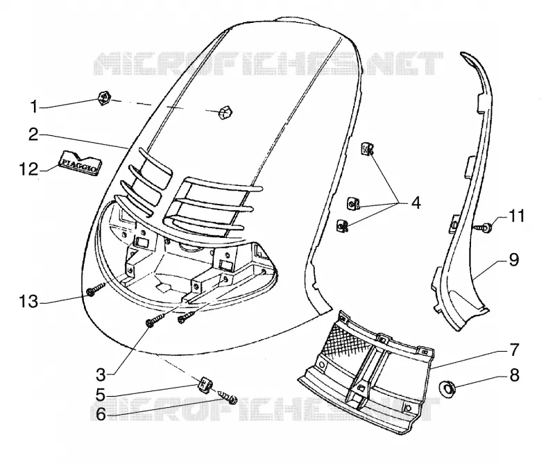 Front shield