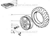 Rear wheel