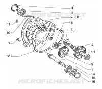 Wheel shaft