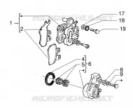 Front brake caliper