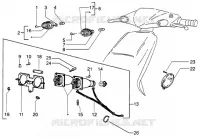 Headlamp-front turn sig. Lamp