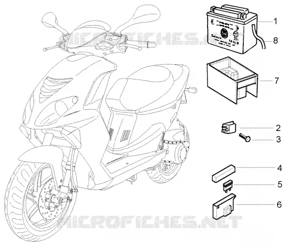 Battery - relays
