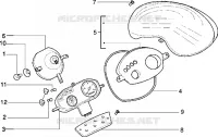 Headlamp-Fairing-Meter combination