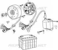 Magneto assembly