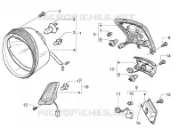 Front lights-rear lights