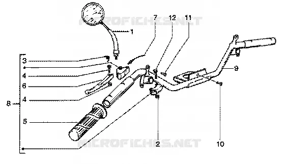 Handlebars component parts