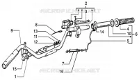 HANDLEBARS COMPONENT PARTS