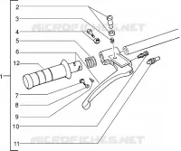 Handlebars component parts