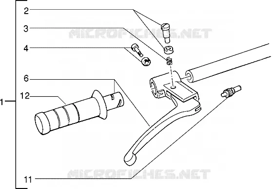Handlebars component parts