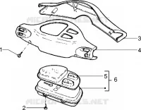 Speedometers kms. - Handlebar covers