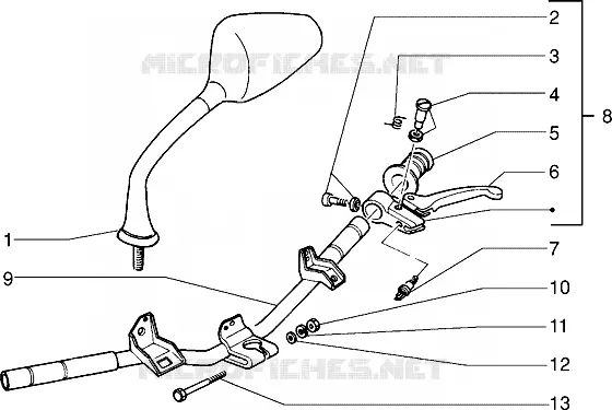 Handlebars component parts