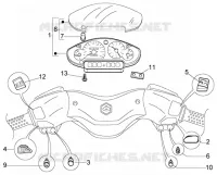 Electrical device-Speedometers Kms.