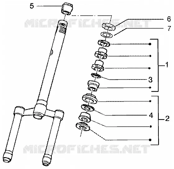 Steering bearing ball tracks