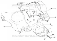 Speedometer Kms. - handlebar covers