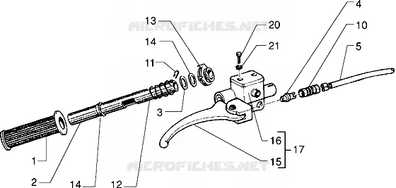 Handlebars component parts