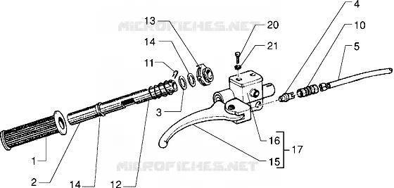 Handlebars component parts