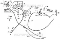 Handlebars component parts-Transmissions